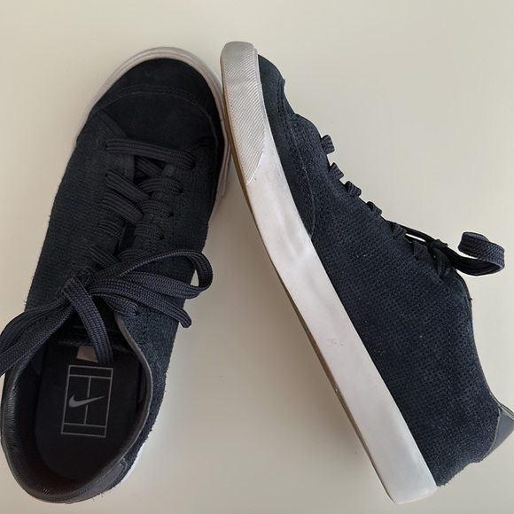 Nike LAB Limited Edition All Court 2 Low Navy Suede Sneaker - Picture 5 of 11